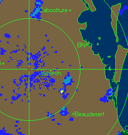 Click here to see a local scale radar event loop of the storms